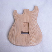Coban Guitars Build Your Own DIY Electric Guitar Kit ST4 Strat Style Ash Body Ebony Fingerboard Black Pickguard Non Soldering Chrome Hardware Guitar Making Kit.