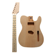 DIY TL6 Guitar Kit | Alder Body with Maple Fingerboard | Chrome Hardware & Choice of Pickguard
