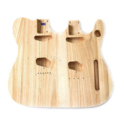 DIY TL Double-Neck Guitar Kit | Paulownia Body | Ebony Fingerboard | Chrome Hardware & White or Black Pickguard