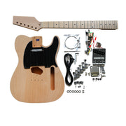 DIY TL6 Guitar Kit | Alder Body with Maple Fingerboard | Chrome Hardware & Choice of Pickguard