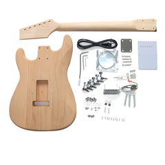 DIY ST4 Guitar Kit | Alder Body with Maple Fingerboard | Chrome Hardware & Choice of Pickguard
