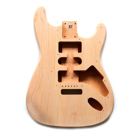 DIY ST4 Guitar Kit | Alder Body with Maple Fingerboard | Chrome Hardware & Choice of Pickguard