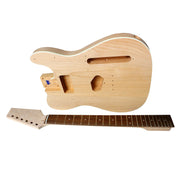DIY TL6 Guitar Kit | Alder Body with Laurel Fingerboard | Chrome Hardware & Choice of Pickguard