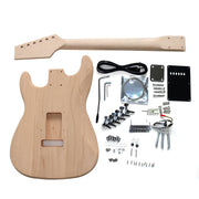 DIY ST4 Guitar Kit | Alder Body with Laurel Fingerboard | Chrome Hardware & Choice of Pickguard