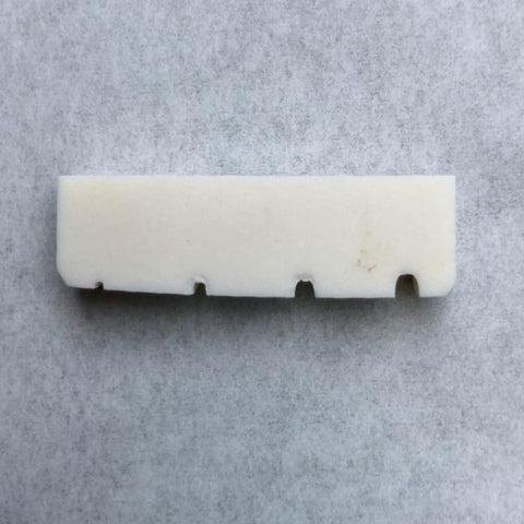 Coban Guitars High Quality Nut 42 x 6 x 9 Pre cut and Polished Bone Nut for 4 String Bass Guitars types