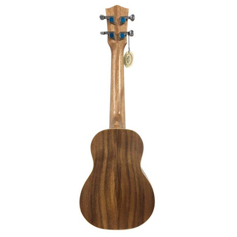 Coban Guitars Soprano Ukulele Long Neck Koa 23″ CGSU-071PL with Padded Gig Bag