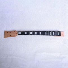 Electric Semi Hollow DIY Guitar Kit ES240 Mahogany Body Quilted Maple Veneer Gold Hardware Black Fittings