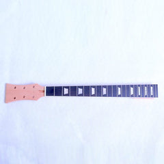 Electric Guitar DIY Kit PR830 24 frets Set in Neck Mahogany with Spalted Maple Veneer Hardware Chrome with Cream Fitting
