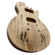 Electric Guitar DIY Kit LP711B Spalted Chrome Cream Fittings