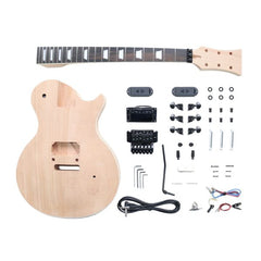 Create Musical Masterpieces with Coban Guitars DIY Kit – Unique LP7 Deluxe Floyd Rose Tremolo 9V