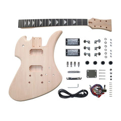 Coban Guitars Electric Guitar DIY Kit MK1 – Mahogany Body, Ebony Fingerboard, 2 x Humbucker Pickups, 22 Frets, 24.75″ Scale Length