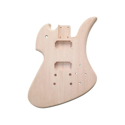 Coban Guitars Electric Guitar DIY Kit MK1 – Mahogany Body, Ebony Fingerboard, 2 x Humbucker Pickups, 22 Frets, 24.75″ Scale Length