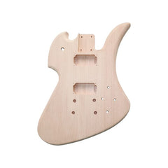 Coban Guitars Electric Guitar DIY Kit MK1 – Mahogany Body, Ebony Fingerboard, 2 x Humbucker Pickups, 22 Frets, 24.75″ Scale Length