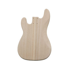 Coban Guitars Electric Guitar DIY Kit PB Bass Black Pickguard 4 Strings