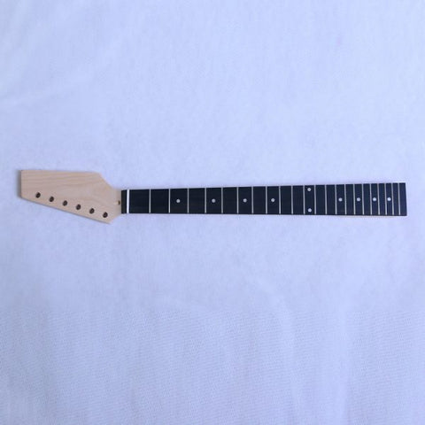 Build your own DIY Guitar Kit ST4FF Ash Body Flame Maple both Sides Hardware Chrome with White Pickguard