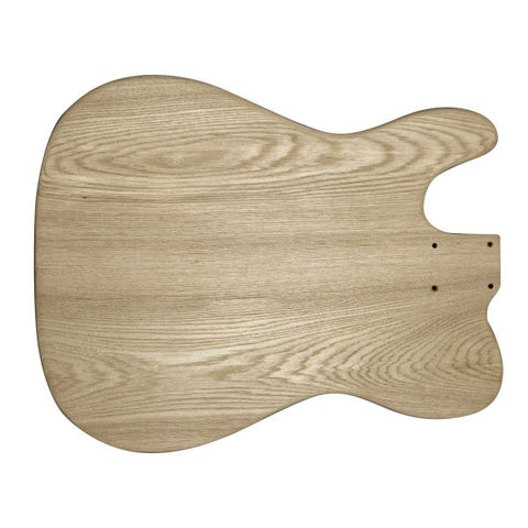 Coban Guitars Electric Guitar DIY Kit TL6A Ash Body Semi Hollow No Drill holes