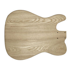 Coban Guitars Electric Guitar DIY Kit TL6A Ash Body Semi Hollow No Drill holes