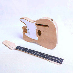 Coban Guitars Electric Guitar DIY Kit TL6 W Gold Hardware