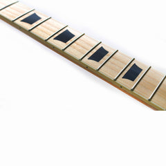 DIY LP Plain Set Neck Guitar Kit | Mahogany Body with Maple Fingerboard | Chrome Hardware & Black Fittings