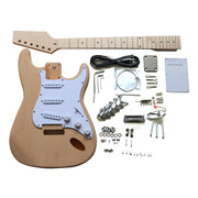 DIY ST4 Guitar Kit | Alder Body with Maple Fingerboard | Chrome Hardware & Choice of Pickguard