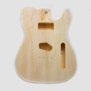 DIY TL6 Beginner Guitar Kit | Basswood Body with Laurel Fingerboard | Chrome Hardware & Choice of Pickguard