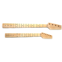 DIY Double Neck ST Guitar & Bass Kit | Mahogany Body | Maple Fingerboard, Chrome Hardware