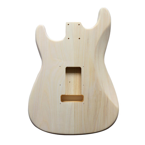 DIY ST Beginner Guitar Kit | Basswood Body with Laurel Fingerboard | Chrome Hardware & HSS Pickup | Choice of Pickguard